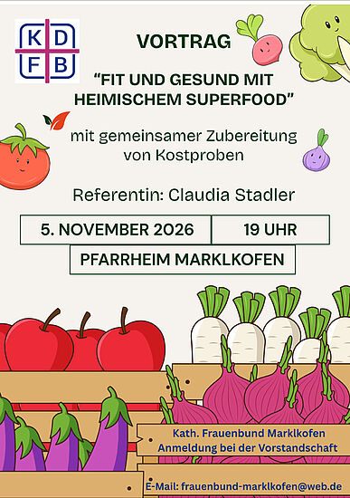 Fit und gesund mit heimischem Superfood