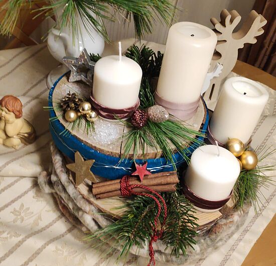 Adventsdeko selber machen