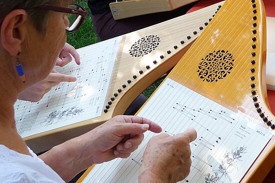 Musik für alle! - Schnupperkurs Veeh-Harfe ausgebucht!