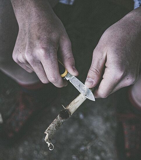 Vater-Kind-Schnitzkurs