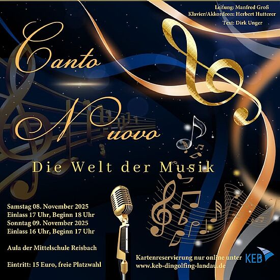 Musikalische Reise mit der "Chorgemeinschaft Canto Nuovo"